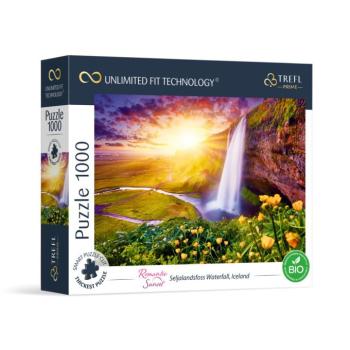 1000 darabos puzzle Vízesés Izlandon kép