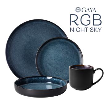 16 db-os porcelánkészlet - Gaya RGB Night Sky Lunasol kép