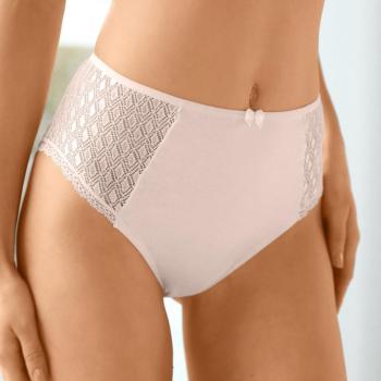 2 db egyszínű pamut és csipke Coria maxi bugyi a Confidence Lingerie-tól kép