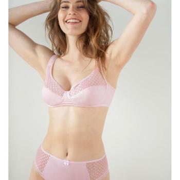 2 egyszínű Tropea melltartó szett a Confidence Lingerie-től, sztreccs pamutból és csipkéből, merevítő nélkül. kép