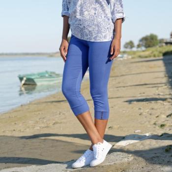 3/4 leggings gombokkal a lábszár végén kép