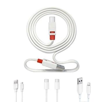 3 méteres USB töltőkábel - Micro USB csatlakozással kép