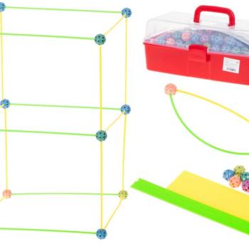 3D Építőjáték rugalmas elemekkel  kép