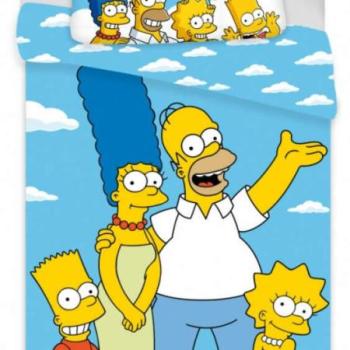 A Simpson család Clouds ágyneműhuzat 140×200cm, 70×90 cm kép