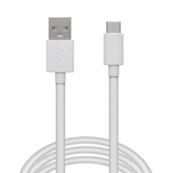 Adatkábel - USB Type-C - fehér - 2 m kép