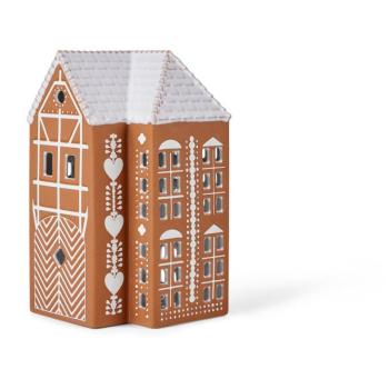 Agyagkerámia gyertyatartó Gingerbread Lighthouse – Kähler Design kép