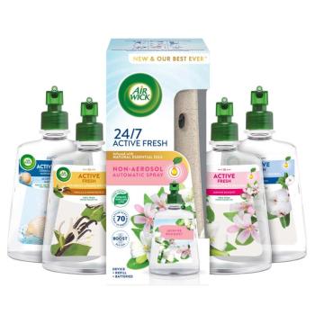 Air Wick Active Fresh utántöltő csomag Jázmin csokor készülékkel kép