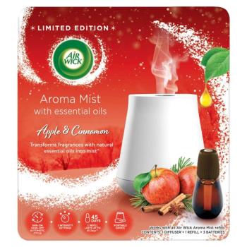 Air Wick Aroma Diffúzor - Fahéj és Alma illat 20ml - fehér kép