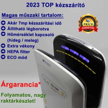 Airblade kézbedugós kézszárító, 1100-2200W (RS-Slim7S) kép