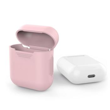 Airpods szilikon tok - többféle színben - Fehér kép