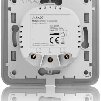 Ajax LightCore (kétgombos) [55] (8EU) - LightSwitch relé (5-csilláros vezérlőkapcsoló) kép