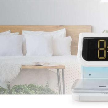 Alarm clock wireless charger | Qi szabványú | 5 / 7.5 / 10 W | US... kép