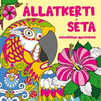 Állatkerti séta - színezőkönyv gyerekeknek kép