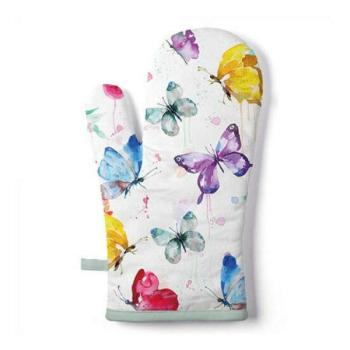 AMB.16416265 Butterfly Collection white edényfogó kesztyű 18x30cm... kép