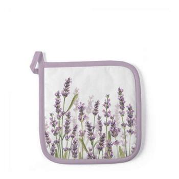 AMB.16515985 Lavender Shades White edényalátét 20x20cm,100% pamut kép