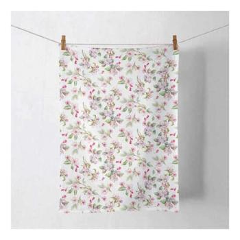 AMB.17818160 Spring blossom white konyharuha 50x70cm, 100% pamut kép