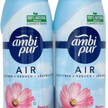 Ambi Pur Air Flower &amp; Spring Légfrissítő 300 ml Duo Pack kép