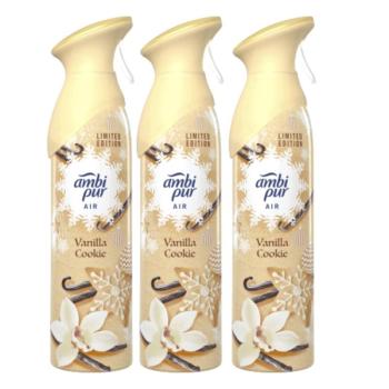 Ambi Pur Vanilla Cookie Légfrissítő spray 3x300ml kép