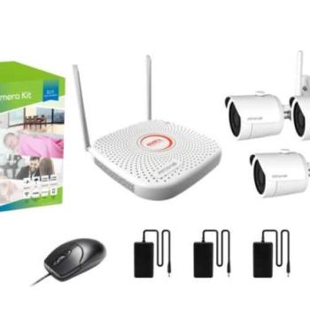 Amiko 4 Kamerás WIFI videórendszer rögzítővel WIFI KIT 4900 kép