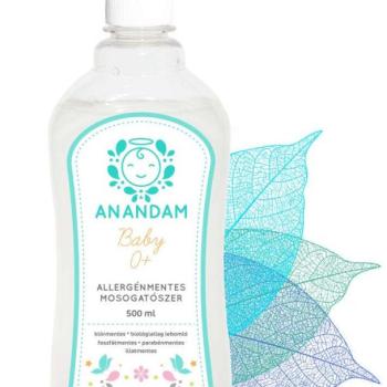 Anandam Baby allergénmentes mosogatószer – illatmentes 500 ml kép