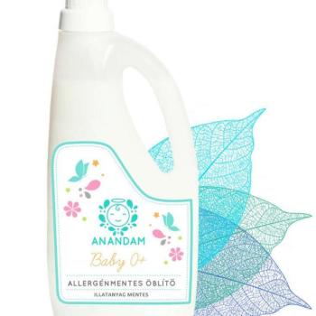 Anandam Baby allergénmentes öblítő – illatmentes 1 l kép