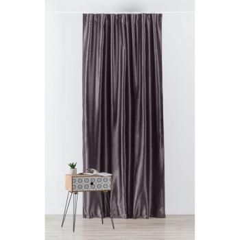 Antracitszürke függöny akasztókhoz 135x245 cm Supreme – Mendola Fabrics kép