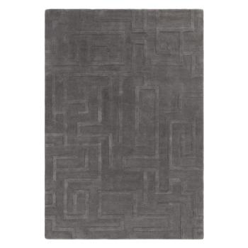 Antracitszürke gyapjú szőnyeg 160x230 cm Maze – Asiatic Carpets kép