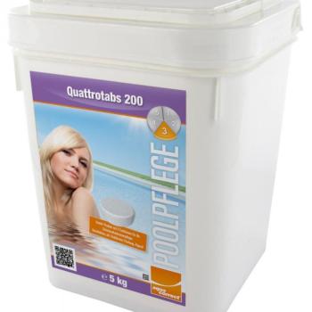 Aquacorrect Quattrotabs (200 gr) 5kg, 4in1 multi tabletta kép