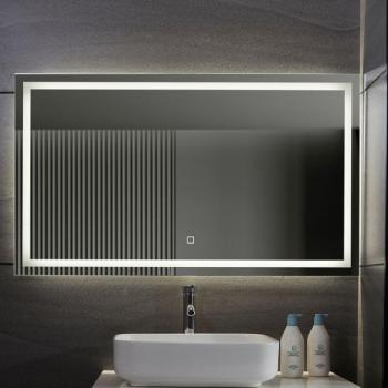 AQUAMARIN Fürdőszobatükör LED 120 x 70 cm 47 W kép