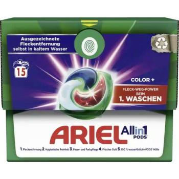 Ariel All-in-1 COLOR+ Mosókapszula 15 db 306 g DE kép