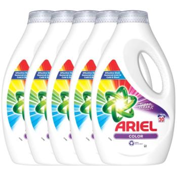 Ariel Color Clean &amp; Fresh folyékony Mosószer 5x1L - 100 mosás kép