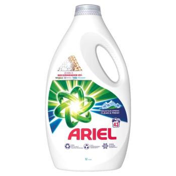 Ariel Mountain Spring Clean &amp; Fresh folyékony Mosószer 2,15L - 43... kép