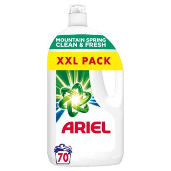 Ariel Mountain Spring Clean &amp; Fresh folyékony Mosószer 3,5L - 70 mosás kép