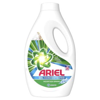 Ariel Mountain Spring Folyékony Mosószer 1.1L, 20 Mosáshoz kép