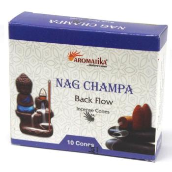 Aromatika &quot;Folyékony Füst&quot;- Nag Champa - Backflow füstölő kúp kép