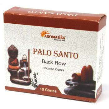 Aromatika &quot;Folyékony Füst&quot;- Palo Santo - Backflow füstölő kúp kép