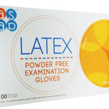 ASAP Púdermentes latex kesztyű 100 db L kép