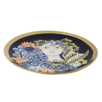 Asztaldísz DKD Home Decor Porcelán (42 x 42 x 4 cm) kép