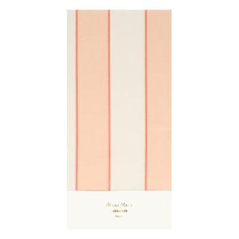 Asztalterítő 137x259 cm Peach Stripe – Meri Meri kép