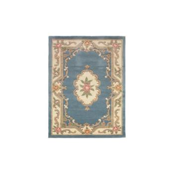 Aubusson kék gyapjú szőnyeg, 150 x 240 cm - Flair Rugs kép