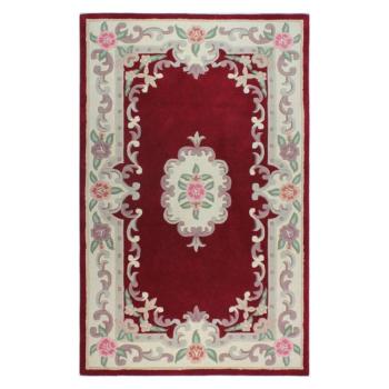 Aubusson piros gyapjú szőnyeg, 75 x 150 cm - Flair Rugs kép