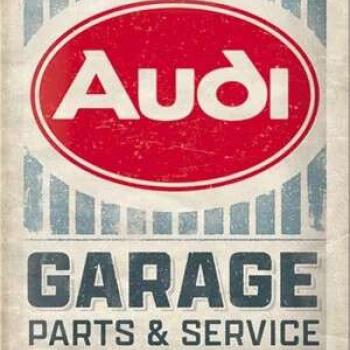 AUDi Garage - Fémtábla kép