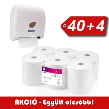 Autocut kéztörlő adagoló PD546W 4 db + 40 zsugor 317820 kéztörlő... kép