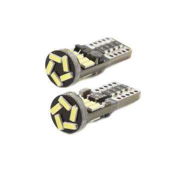 Autós LED - CAN127 - T10 (W5W) - 150 lm - can-bus - SMD 3W - 2 db / bliszter kép