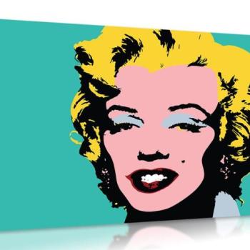 Az ikonikus Marilyn Monroe képe pop art designban kép