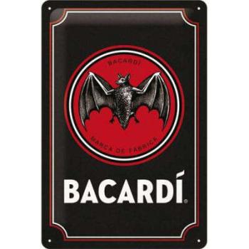 Bacardi Logo Fémtábla kép