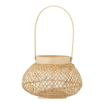 Bambusz lámpás 16 cm Malda – Bloomingville kép