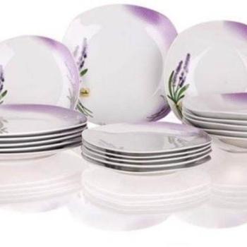 BANQUET étkezőkészlet 18db LAVENDER A02563 kép