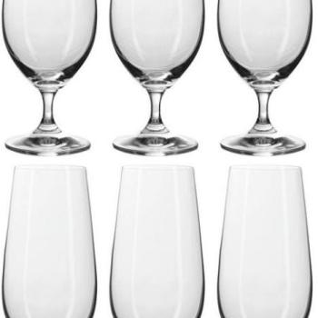 BANQUET Leona Crystal A11306 Söröspohár 6 db 370 ml kép