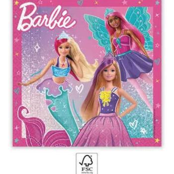 Barbie Fantasy szalvéta 20 db-os, 33x33 cm FSC kép